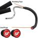 BV EVA Road Bike Handlebar Tapes - Black | Cycling Bar Wrap - 2 Rolls - Buy Online on GoSupps.com