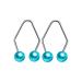 miduoidn Smiling Refinement Cheeks Dimples Maker Beads for Women and Girls Strong and Effective Metal Natural Dimples Maker Blue