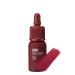 Peripera Ink the Velvet Lip Tint  High Pigment Color  Longwear  Weightless  Not Animal Tested  Gluten-Free  Paraben-Free (034 SMOKY RED)