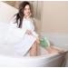 Shower Loofah on a Stick Body & Back Scrubber - Long Handled Bath Sponge Pouf Luffa Brush - Easy Reach Body Wash Applicator (Green) - Buy Online on GoSupps.com