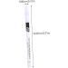 HAPINARY 48 Pcs Eyeliner Pencil Sweat Resistant Liquid Eyeliner Liquid Eyeshadow White Marker Pen Wooden Pole - Buy Online on GoSupps.com