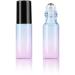ImiroTree 10 Pack 5ml Essential Oils Glass Roller Bottles - Refillable Color Gradient Bottles with Black Caps - Ideal for Essential Oils & DIY Blends - Buy Online on GoSupps.com