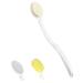 Mintata Back Brush Long Handle for Shower  Foldable Soft Long Handle Body Shower Brush  Exfoliating Back Scrubber for Men and Women