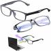 Infactory 2 Pack Reading Glasses - Blue Light Blocking Screen Glasses with 2.0 Diopters - Eye-Friendly Filters for Comfortable Viewing - Buy Online on GoSupps.com