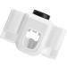 Zerodeko Toothpaste Holder & Toothbrush Organizer - 4 Slot Wall-Mounted Dispenser | Reusable Toothpaste Rack | TPE Material | White | 12.5x9x5.5cm - Buy Online on GoSupps.com