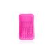 Dajidafu Universal Women Foundation Makeup Brush Cleaning Mat Home Dress Room Reusable Nonslip Eyebrow Pen Silicone Washing Pad Rose Red
