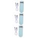 FOMIYES 3pcs Electric Eyelash Curler Electric Heated lash Curler lash Curler with Comb Mascara Brush Portable Eyelash Mascara Tool Eyelash Supply Charging Mode Accessories