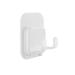 Jiacheng29_ Razor Holder Strong Stickiness Multipurpose Razor Power Plug Organizer Hook for Bedroom White