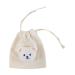 Apooke Schnuller-Halter-Kas Sorten pacifier storage container with cord baby pacifier cover Bag travel outdoor activities pacifier-etui holder white