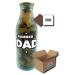 Sweets Milk Bottle Personalised Message For Dad 300g NO.1 DAD Bottle Of Sour Cola Bottles Boxed Treatz NO.1 DAD bottle of Sour cola bottles 300g
