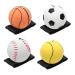 Tutamaz Springball with cord 4 pieces 6cm wrist return ball ball with rubber band wrist ball with cord Wrist ball ball on cord balls on elastic rope Easter gifts for children adults