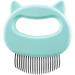 KINTRADE Cat Ear Shape Shell Comb L Type Dog Cat Floating Knot Hair Cleaning Tool - Buy Online on GoSupps.com