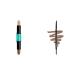 NYX Professional Makeup Highlighter & Contour Stift & Eybrower Pencil Micro Brow Pencil on both sides with a lifting eyebrow pencil and brush vegan formula color: Taupe 02 Universal Light 2 Partial Set Bundle with eyebrow pencil