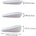 FRCOLOR 9 Pairs Orthopedic Heel Lift Insoles - Breathable Heightening Half Pad Cushions for Men & Women - Buy Online on GoSupps.com