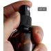 100ml Amber Glass Spray Bottles - Fine Mist Refillable Empty - 3 Pack for Liquid Cosmetics Cleaning Water Flowers - Buy Online on GoSupps.com