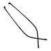 YGNJH Glasses Replacement Legs. Eyeglass Temples Eyeglass Temples 1 Pair Vintage Eyeglass Metal Frame Temple Eyeglass Replacement Temples Black