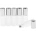 Buy Baosity Set of 6 Glass Roll-On Bottles (5ml) - Perfect for Essential Oils & Deodorants - Silver Empty Refillable International Shipping Available - Buy Online on GoSupps.com