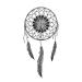 SanerLian Dream Catcher Temporary Tattoo Sticker Set of 12 (SF134) | Feather Wings Design | Waterproof | Shoulder Back Arm Hand | Men Women Adult | 10.5X6cm - Buy Online on GoSupps.com