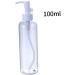 Bottle Plastic Press Transparent Lotion Dispenser Bottle Cosmetic Containers for Travel 100ML Plastic Press Bottle - Buy Online on GoSupps.com