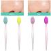 Silicone Cleaning Brush for Face | Exfoliating Blackhead Removal Tool with Replacement Head | Beauty Skin Care - Buy Online on GoSupps.com