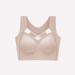 Shop Women's Fitness Set - Wireless Bralettes & Breathable Bras (5XL Beige) | International Shipping - Buy Online on GoSupps.com