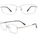 EYEphd Men's Pure Titanium Anti-Blue Light Reading Glasses | Aspherical HD Lens +1.0 to +3.0 | Anti-Fatigue Magnifying Glass - Buy Online on GoSupps.com