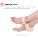 2 Pairs Gel Silicone Heel Cover Protector for Plantar Fasciitis, Orthopedic Bunion Corrector - Foot Pain Relief - Buy Online on GoSupps.com