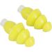 Buy Comfortable Waterproof Swimming Earplugs | Reusable Silicone Noise Reduction Ear Plugs with Storage Box for Swimming Snorkeling Showering Surfing - Yellow - Buy Online on GoSupps.com