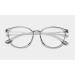 Parwana Anti-UV Reading Glasses | Blue Light Blocking Round Presbyopia Glasses | Flat Light Mirror Gray +0.00 - Buy Online on GoSupps.com