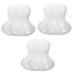 FRCOLOR 6 Pcs Massage Stone Mushroom Massage Gua Sha Stone Guasha Facial Massage Natural Guasha Massage Tools Guasha Quartz Real Eye Massager Jade The Face White Energy Stone