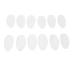 Gel Arch Support Transparent Adjustable Shock Absorbing Soreness Relief Gel Arch Support Insoles for Flat Feet 6 Pairs