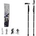 Telescopic Walking Stick Portable Alpenstock Titanium Alloy Lightweight Elderly Hiking Walking Stick Mobility aids Assist Tool Multi-Function Anti-Slip Walking Stick Hiking - Buy Online on GoSupps.com