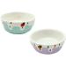 Balacoo 2pcs Pet Hamster Feeding Bowls Round Ceramic Small Animal Food Dishes for Rabbit Food and Water Bowl for Mouse Guinea Pig Hedgehog Purple Blue - Buy Online on GoSupps.com