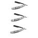 Minkissy 6 StK men's razor Handwell razor for men razor made of steel razor made of metal safe razor manual man hairy knife as shown x 3 pieces mediumx3pcs