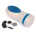 XBSXP electronic corneal remover for footfish is used to remove dead skin and dry cracks on the feet.Double-AA-four batteries (without batteries)