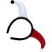 hgnxa Hairbands Festive Photo Booth Props Jester Clown Horn Headbands Party Headpiece Fun Headbands for Music Festivals Black Red - Buy Online on GoSupps.com