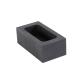 COHEALI Epoxy Resin Mold Silicone Mold Bar Graphite Crucible High Purity 3D Aluminum Ingot 8.5*4.5*3cm