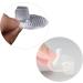 6-Pack Non-Slip Silicone Toe Guards - Transparent Anti-Skid Cushions for Flip-Flops - Buy Online on GoSupps.com