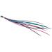 XXL 11-13 inch Real Feather Hair Extensions x10 + Rings & Loop (Berry) - Buy Online on GoSupps.com