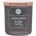 DW Home Decoware Richly Scented Candle Medium Single Wick 9.69 oz - Sandalwood Myrrh