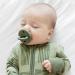 Ryan & Rose Cutie PAT Pacifier Teether - Slant Ivy | Buy Now - Buy Online on GoSupps.com
