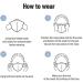 CHARMZONE Tone Up Fit Premium Protective Fashion Mask 25EA - Beige/Grey/Navy/Coral - Made in Korea - Large Trial Pack (4pcs) - Buy Online on GoSupps.com