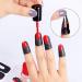 Wansan 6 Pack Nail Protector - Reusable Soft Plastic Shield for Nail Polish Overflow - Random Color - Buy Online on GoSupps.com