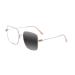 Progressive Women's Oversize Square Multifocal Varifocal Transition Photochromic UV400 Slim Reading Glass +1.0 +3.0 Pink 2.25 x