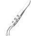 dijiusidy Eyelid Precision Tweezers Eye Clogging Removal Cleaning Clamps Portable Facial Tools with Non-Slip Handle Cosmetics Salon Small Rectangle Tip - Buy Online on GoSupps.com
