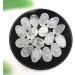 Natural Crystal Rough 1pc Natural White Quartz Crystal Egg Shaped Stones Polished Clear Quartz Eggs Natural Stones and Crystals - Buy Online on GoSupps.com