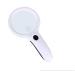 Magnifiers 20 Times Handheld Reading Optical Magnifying Glass 8 LED Lights Old 90MM Large Lens 30 Times with Purple Light Reading Aids - Buy Online on GoSupps.com