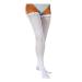 Medi hold-up stockings white size S X (1 pair) Circonf size 20 22 thigh circumference 56 70