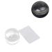Clear Jelly Nail Art Stamper & Scraper - Transparent Silicone Stamping Tool Set for Perfect Manicure - Buy Online on GoSupps.com