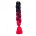 Woven hair extensions Braids Hair Extensions Colorful braided hair for women girls to weave DIY wigs fiber weaving big braid Afro Braids Crochet Twists Hair (Color : H)